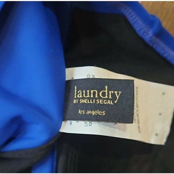 Laundry by Shelli Segal Haulter One-Piece Swimsuit Women's Size Medium - Picture 3 of 4